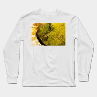 Hot spring at Yellowstone Long Sleeve T-Shirt